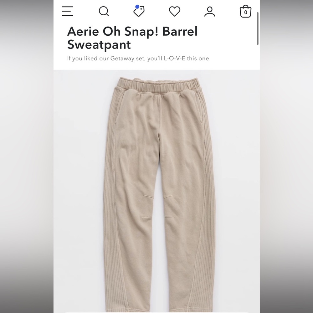American Eagle  barrel sweatpants